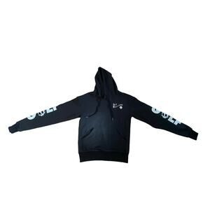 Men S Bad Mulligan Black Hooded Sweatshirt Golf Cotton Skull Pullover Cotton